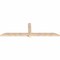 Ekena Millwork Eugene Smooth Timber Gable Bracket, Douglas Fir, 108"W x 31 1/2"H x 3 1/2"D x 5 1/2"F, 7/12 Pitch GBW108X31X0406EUG00SDF - alternate 3